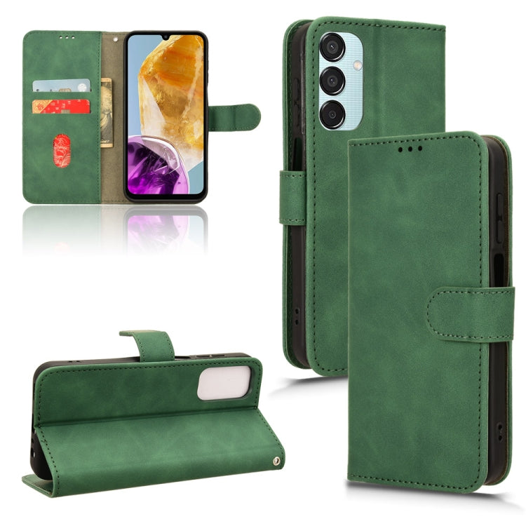 Skin Feel Magnetic Flip Leather Phone Case