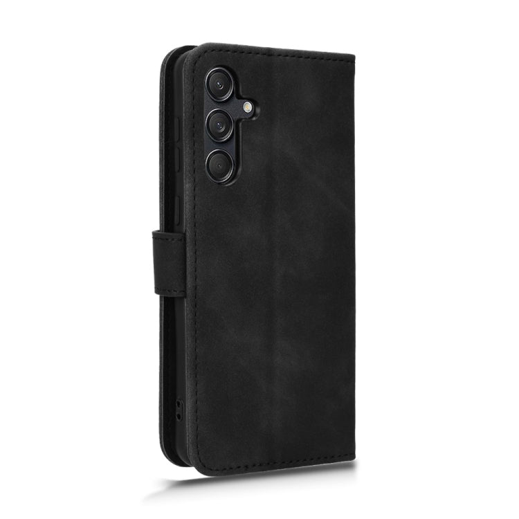 Skin Feel Magnetic Flip Leather Phone Case