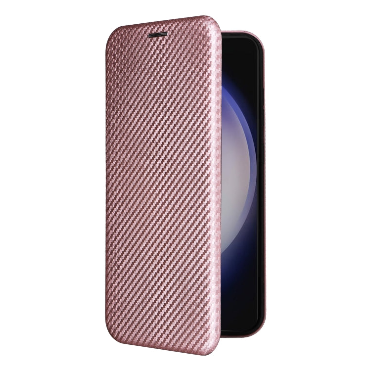 Carbon Fiber Texture Flip Leather Phone Case, For Samsung Galaxy S24 5G, For Samsung Galaxy A05s, For Samsung Galaxy A35 5G, For Samsung Galaxy S24 Ultra 5G