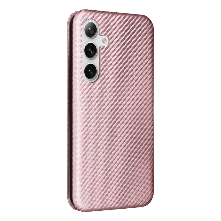 Carbon Fiber Texture Flip Leather Phone Case, For Samsung Galaxy S24 5G, For Samsung Galaxy A05s, For Samsung Galaxy A35 5G, For Samsung Galaxy S24 Ultra 5G