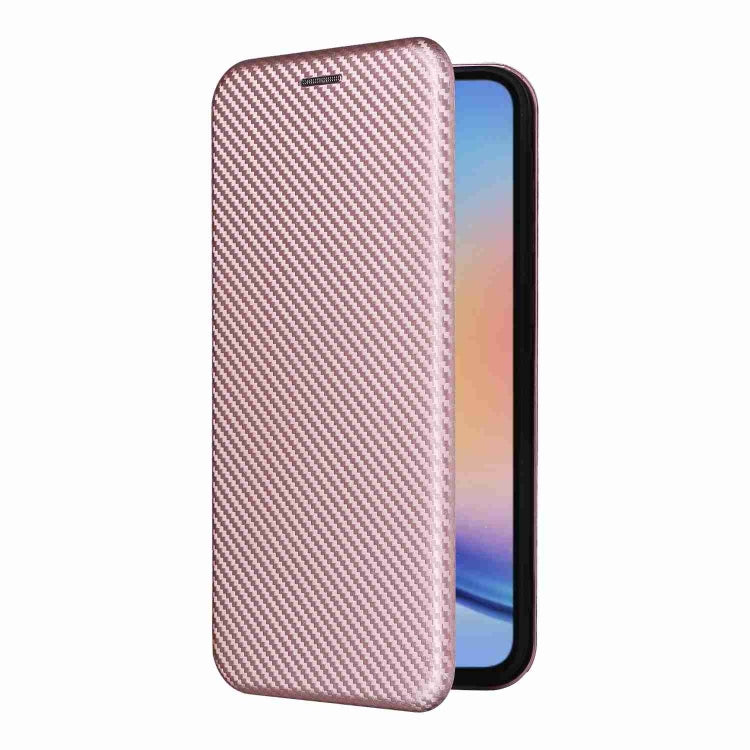 Carbon Fiber Texture Flip Leather Phone Case, For Samsung Galaxy A35 5G, For Samsung Galaxy S24 5G, For Samsung Galaxy A05s, For Samsung Galaxy S24 Ultra 5G