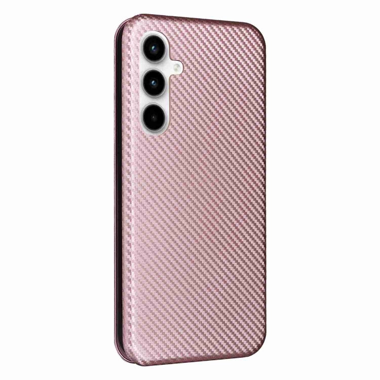 Carbon Fiber Texture Flip Leather Phone Case, For Samsung Galaxy A35 5G, For Samsung Galaxy S24 5G, For Samsung Galaxy A05s, For Samsung Galaxy S24 Ultra 5G