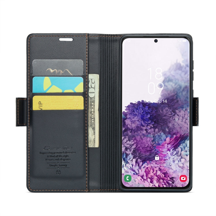 CaseMe 023 Butterfly Buckle Litchi Texture RFID Anti-theft Leather Phone Case