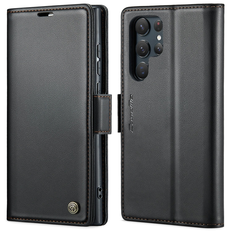 CaseMe 023 Butterfly Buckle Litchi Texture RFID Anti-theft Leather Phone Case