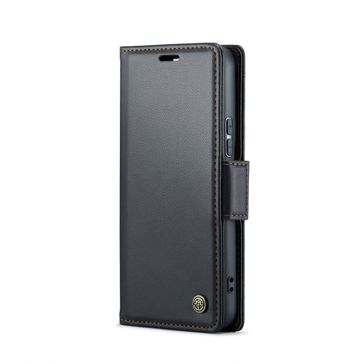 CaseMe 023 Butterfly Buckle Litchi Texture RFID Anti-theft Leather Phone Case