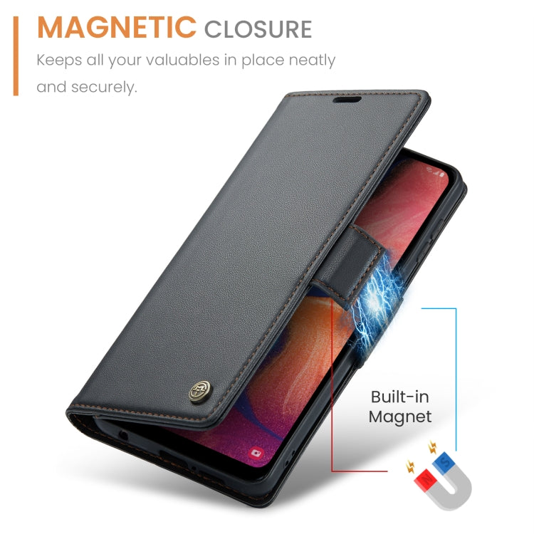 CaseMe 023 Butterfly Buckle Litchi Texture RFID Anti-theft Leather Phone Case