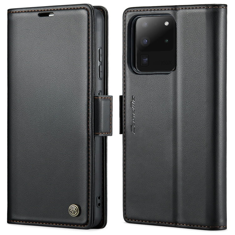 CaseMe 023 Butterfly Buckle Litchi Texture RFID Anti-theft Leather Phone Case