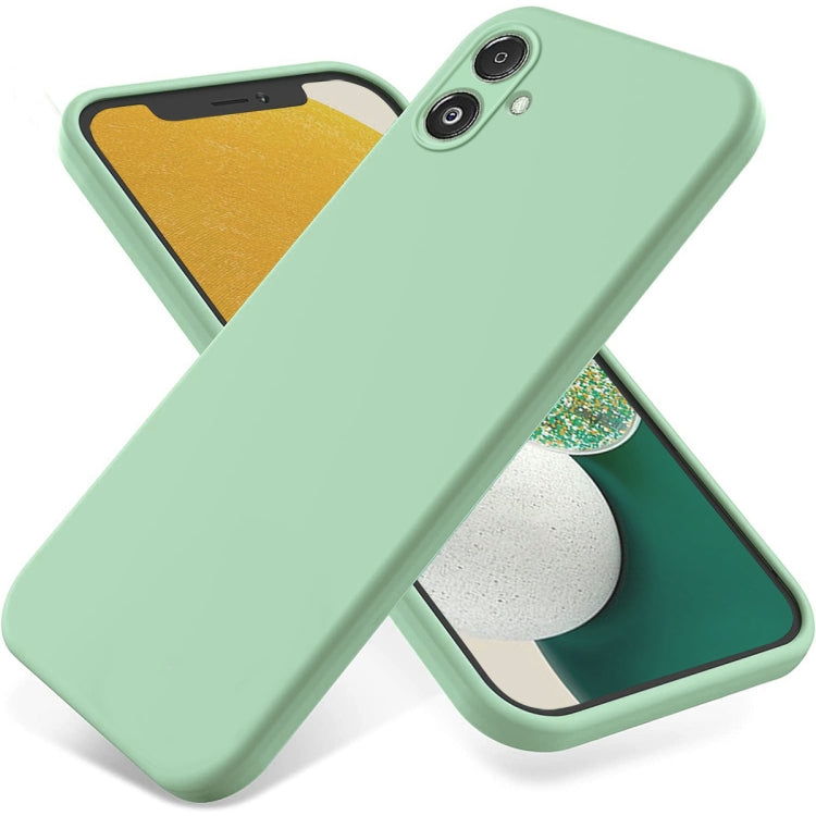 Pure Color Liquid Silicone Shockproof Phone Case