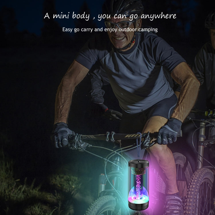 Enceinte Bluetooth sans fil portable d'extérieur avec éclairage d'ambiance RGB Z15