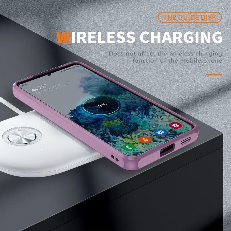 PC + TPU Phone Case with Lens Film, For Samsung Galaxy S21 Ultra 5G