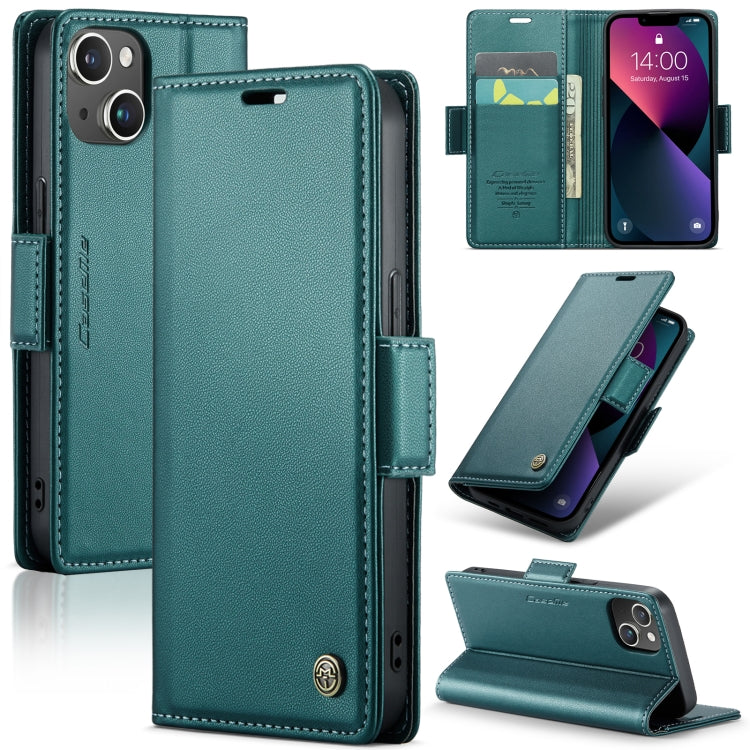 CaseMe 023 Butterfly Buckle Litchi Texture RFID Anti-theft Leather Phone Case, For iPhone 13, For iPhone 13 mini, For iPhone 13 Pro, For iPhone 13 Pro Max