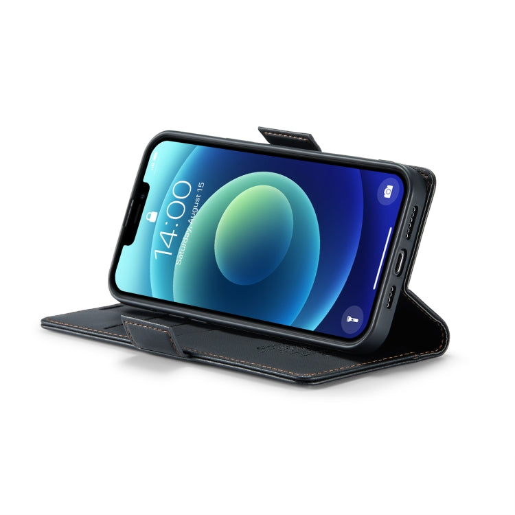 CaseMe 023 Butterfly Buckle Litchi Texture RFID Anti-theft Leather Phone Case, For iPhone 12 / 12 Pro, For iPhone 12 Pro Max, For iPhone 12 mini, For iPhone 11