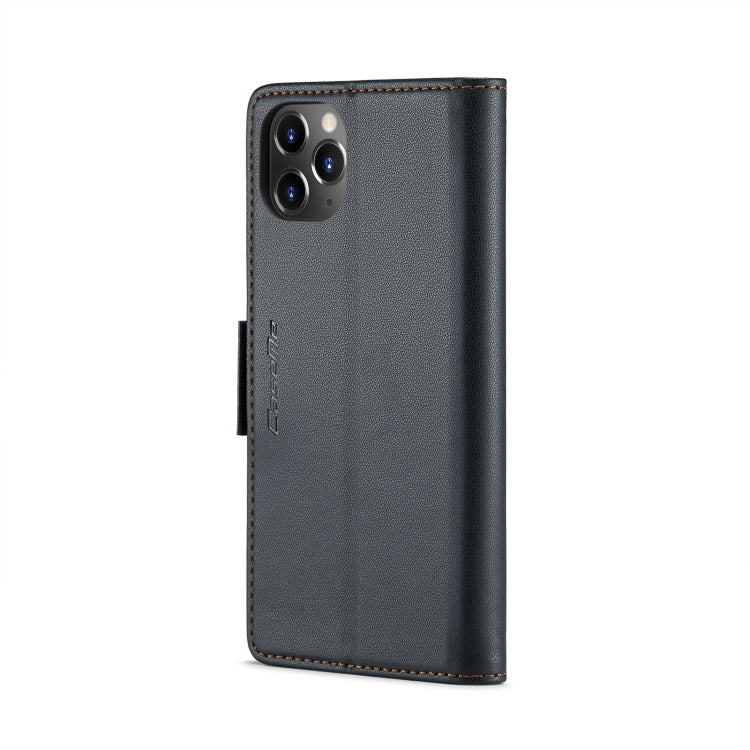 CaseMe 023 Butterfly Buckle Litchi Texture RFID Anti-theft Leather Phone Case, For iPhone 11 Pro, For iPhone 11 Pro Max, For iPhone XS Max, For iPhone XS