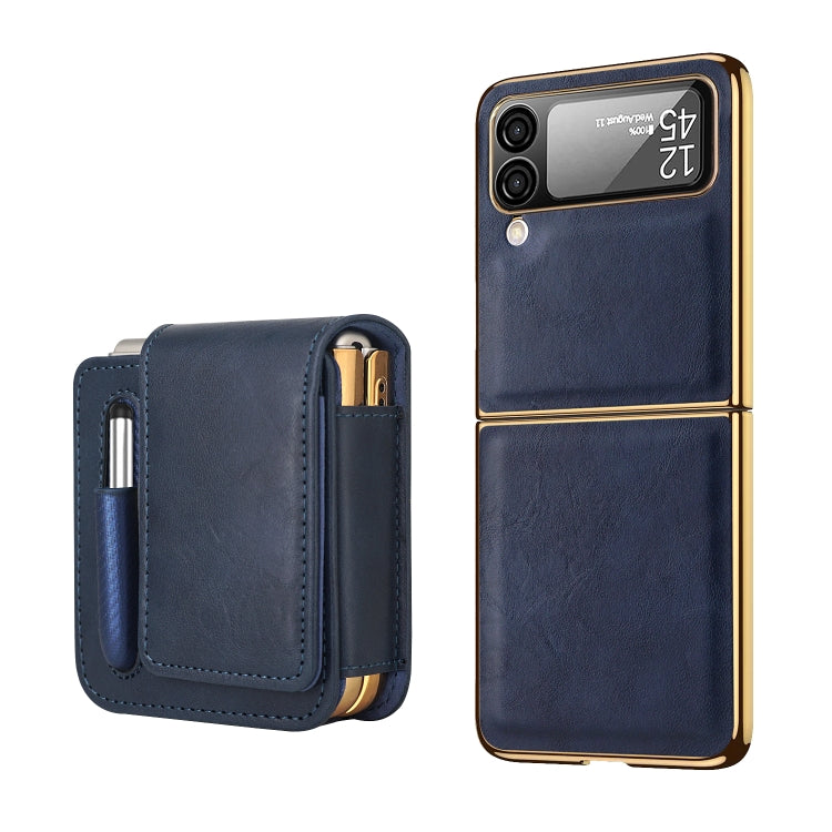 Coque antichoc en polycarbonate avec housse, série Retro Thinking, pour Samsung Galaxy Z Flip4 et Samsung Galaxy Z Fold4