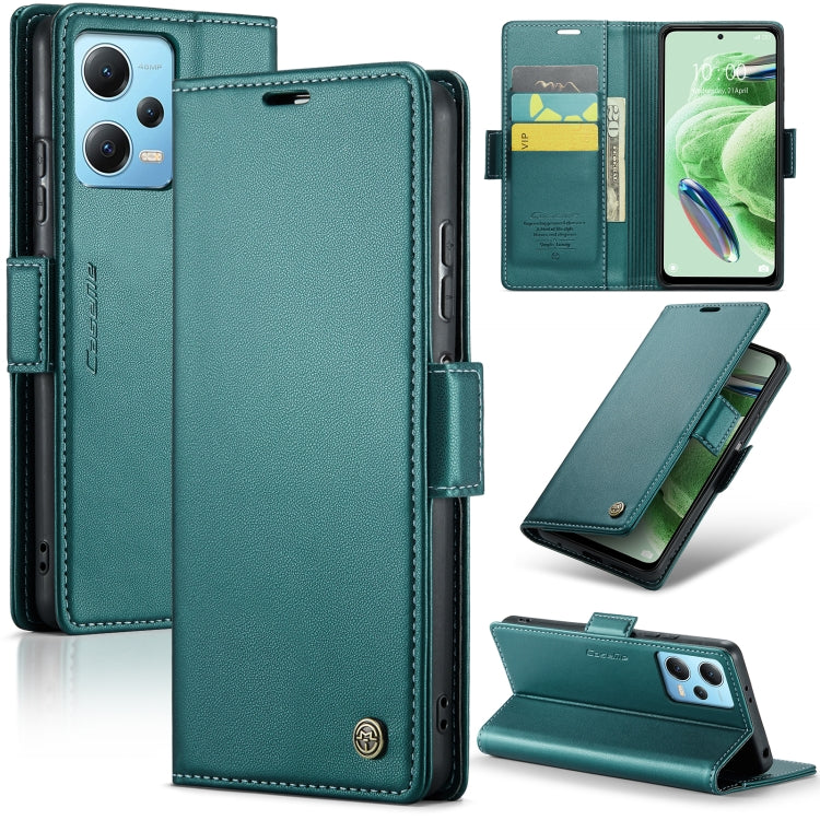 CaseMe 023 Butterfly Buckle Litchi Texture RFID Anti-theft Leather Phone Case