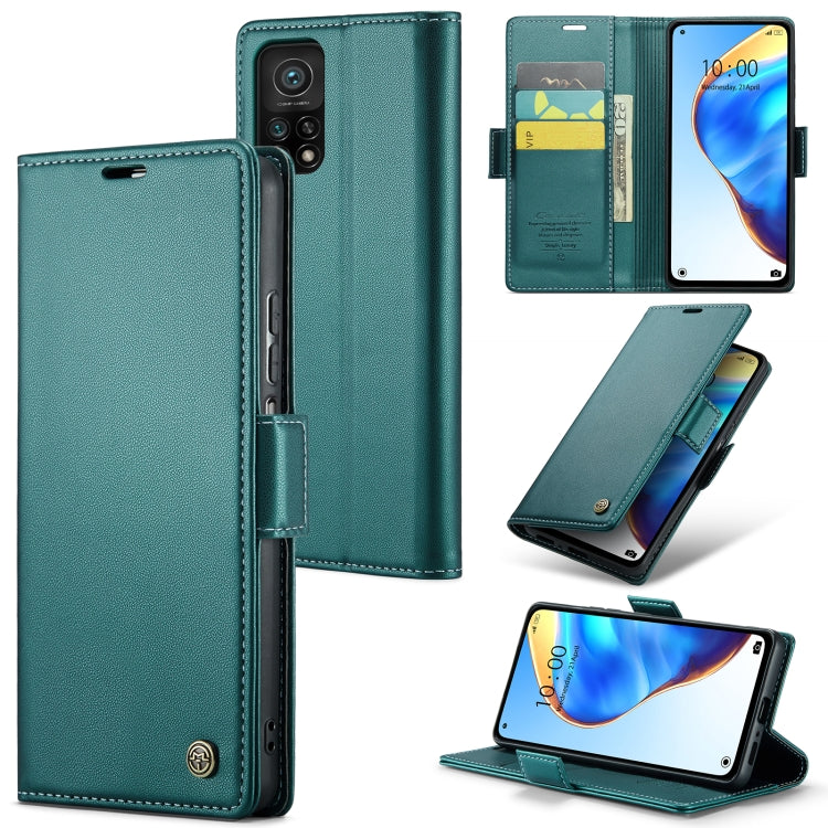 CaseMe 023 Butterfly Buckle Litchi Texture RFID Anti-theft Leather Phone Case