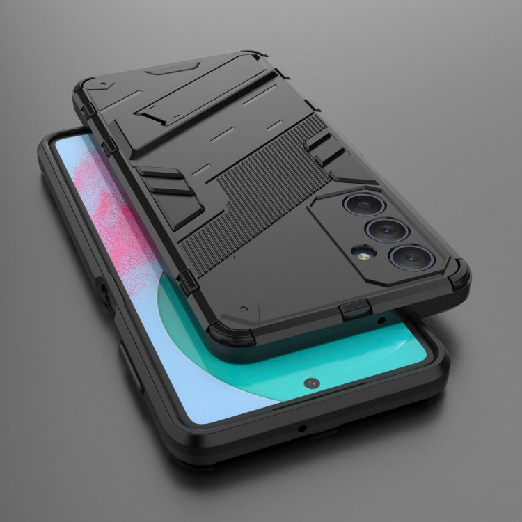 Coque Punk Armor 2 en 1 PC + TPU avec support, pour Samsung Galaxy M34 Inde et Samsung Galaxy M54 5G