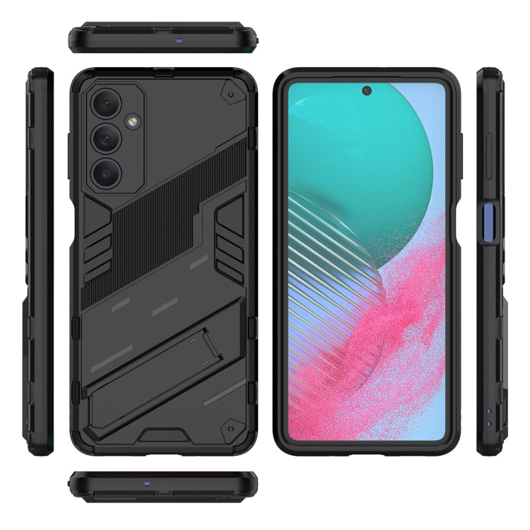Coque Punk Armor 2 en 1 PC + TPU avec support, pour Samsung Galaxy M34 Inde et Samsung Galaxy M54 5G