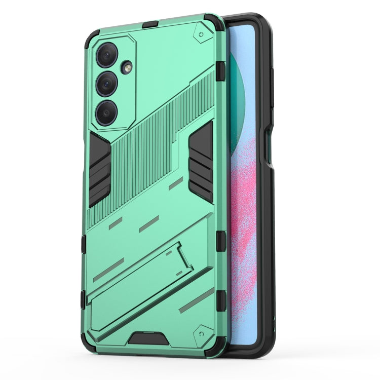 Coque Punk Armor 2 en 1 PC + TPU avec support, pour Samsung Galaxy M34 Inde et Samsung Galaxy M54 5G