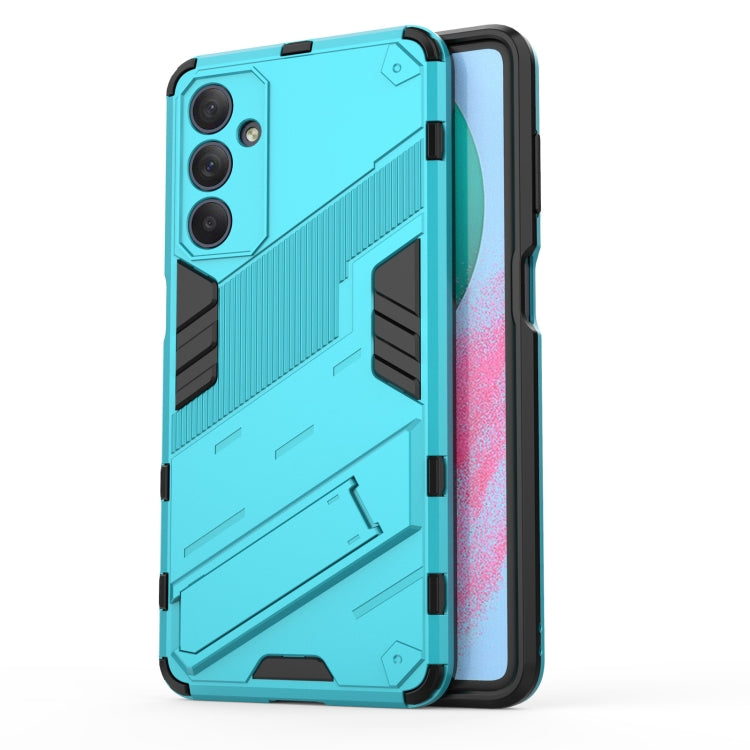 Coque Punk Armor 2 en 1 PC + TPU avec support, pour Samsung Galaxy M34 Inde et Samsung Galaxy M54 5G