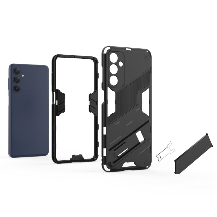 Coque Punk Armor 2 en 1 PC + TPU avec support, pour Samsung Galaxy M34 Inde et Samsung Galaxy M54 5G