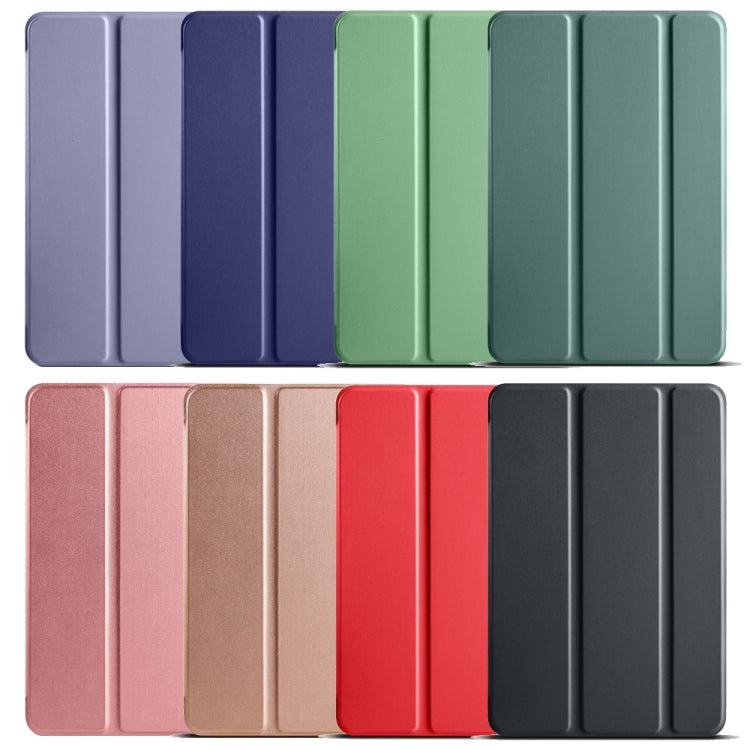 Étui à rabat horizontal en cuir TPU pliable en 3 parties avec support pour iPad mini 5/4/3/2/1, iPad 9.7 2018/2017/Air 2/Air