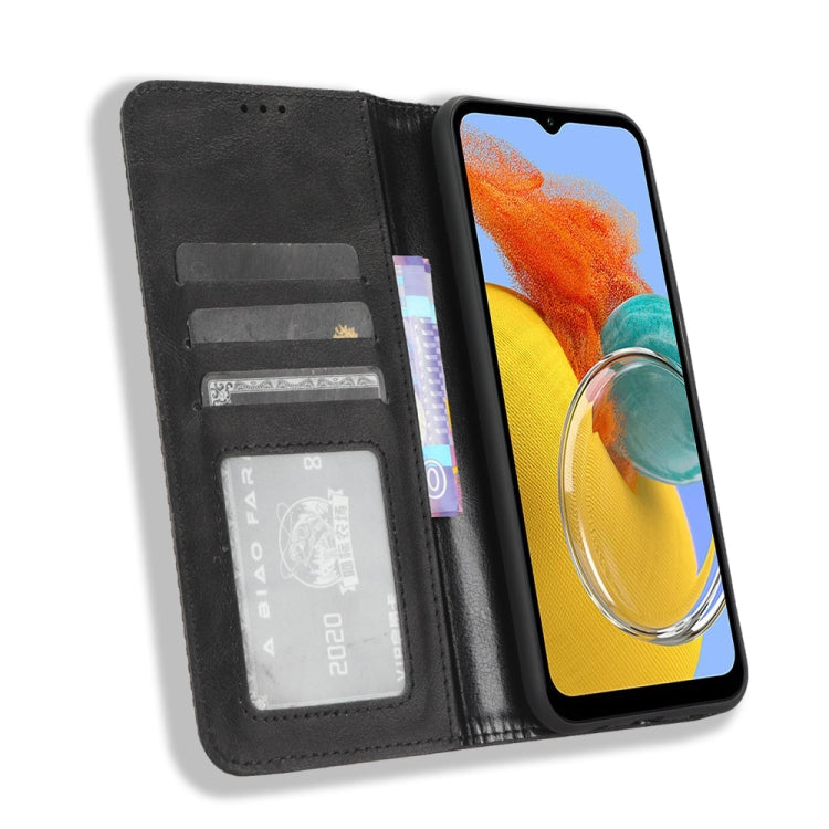 Magnetic Buckle Retro Texture Leather Phone Case