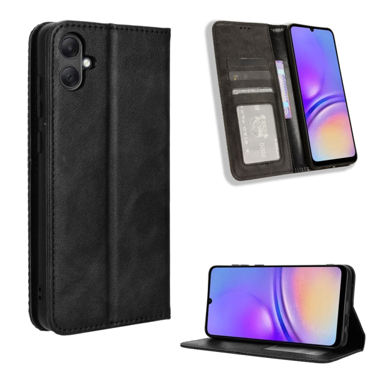 Magnetic Buckle Retro Texture Leather Phone Case