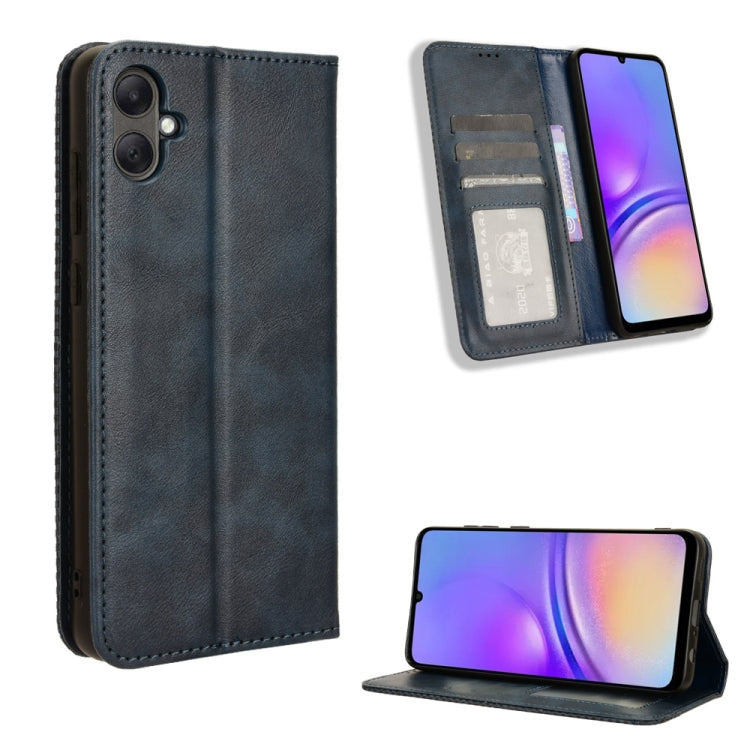 Magnetic Buckle Retro Texture Leather Phone Case
