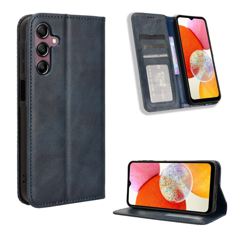 Magnetic Buckle Retro Texture Leather Phone Case