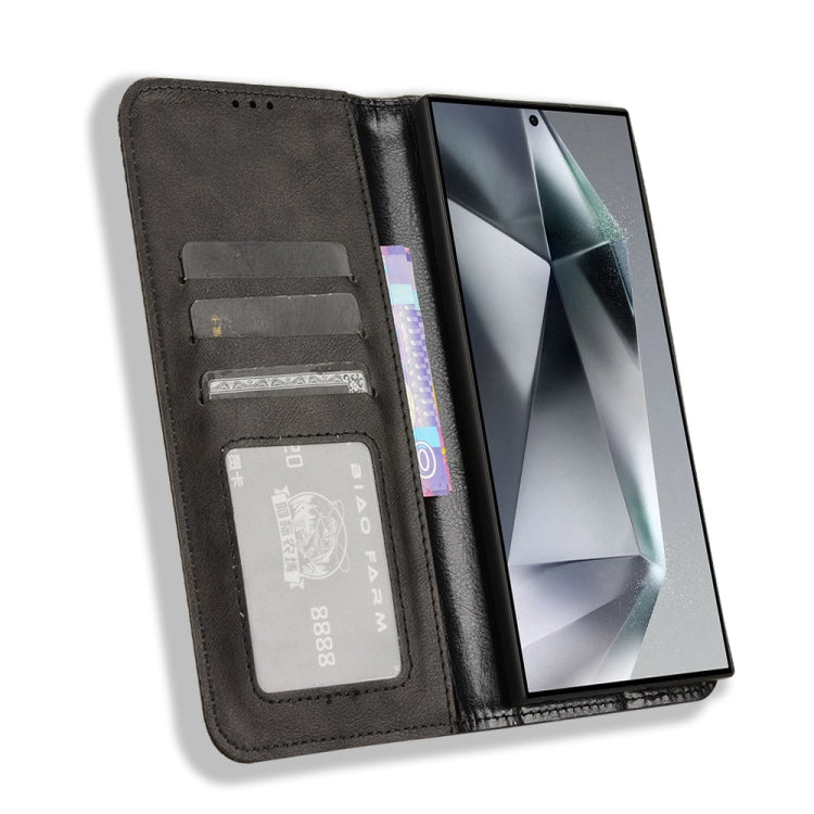 Magnetic Buckle Retro Texture Leather Phone Case