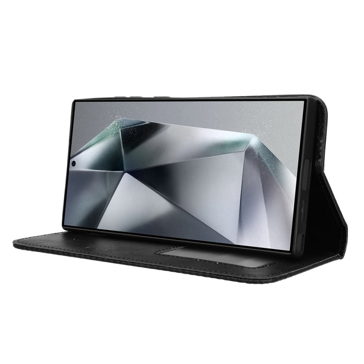 Magnetic Buckle Retro Texture Leather Phone Case