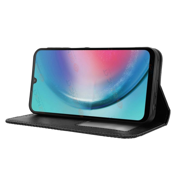 Magnetic Buckle Retro Texture Leather Phone Case