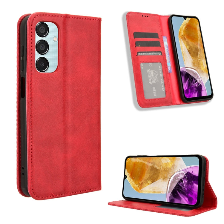 Magnetic Buckle Retro Texture Leather Phone Case