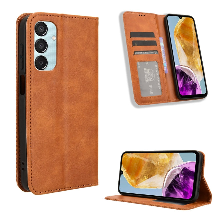 Magnetic Buckle Retro Texture Leather Phone Case