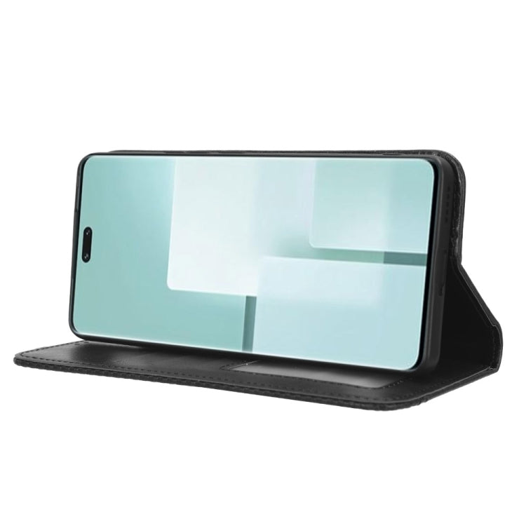 Magnetic Buckle Retro Texture Leather Phone Case