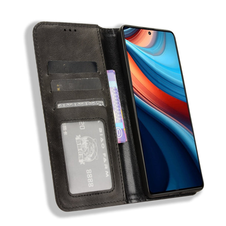 Magnetic Buckle Retro Texture Leather Phone Case