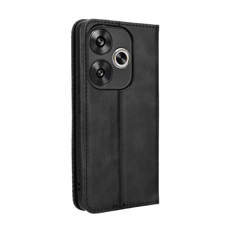 Magnetic Buckle Retro Texture Leather Phone Case