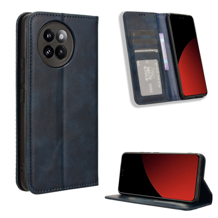 Magnetic Buckle Retro Texture Leather Phone Case