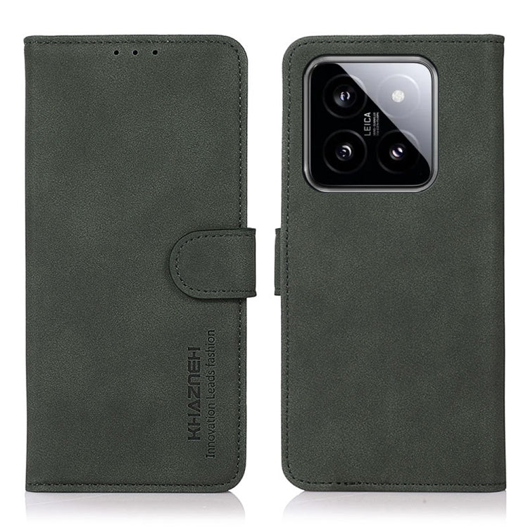KHAZNEH Matte Texture Leather Phone Case