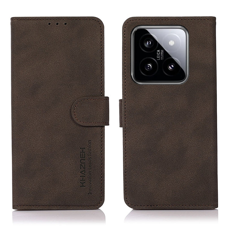 KHAZNEH Matte Texture Leather Phone Case