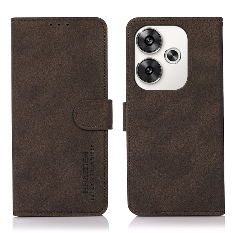 KHAZNEH Matte Texture Leather Phone Case