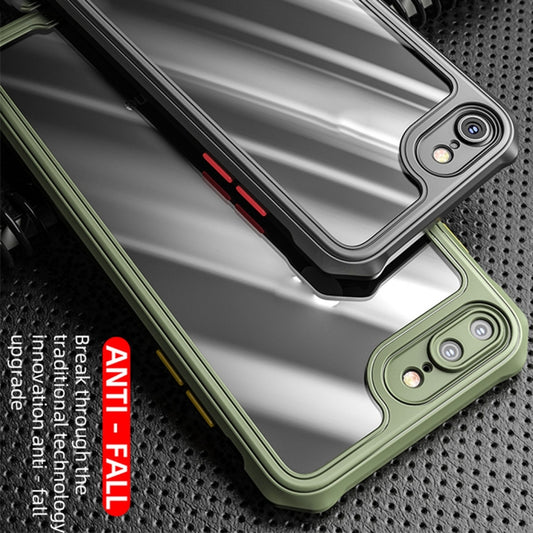 Transparent TPU bumper case with airbag corners for iPhone 8 Plus 7 Plus drop protection