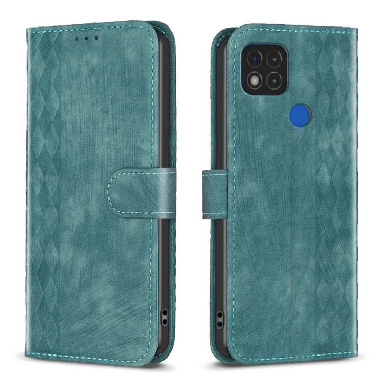 Plaid Embossed Leather Phone Case