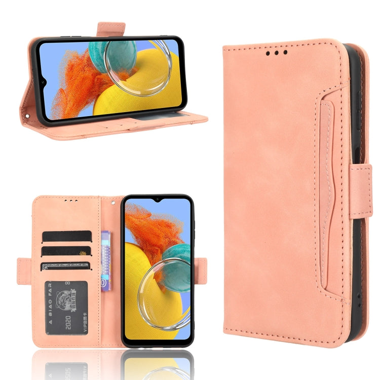 Skin Feel Calf Texture Card Slots Leather Phone Case, For Samsung Galaxy A05 4G, For Samsung Galaxy A05s 4G, For Samsung Galaxy M34 5G, For Samsung Galaxy A25 5G Global