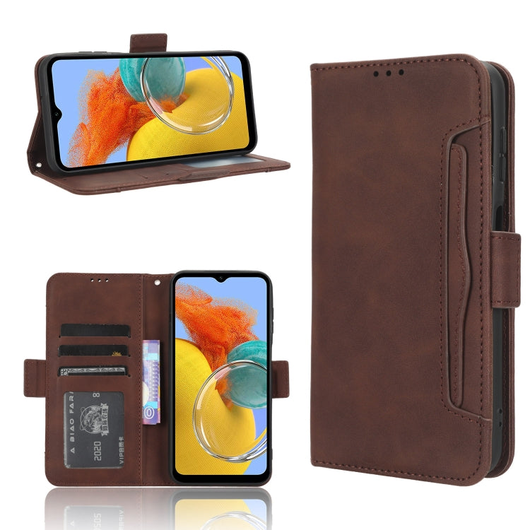 Skin Feel Calf Texture Card Slots Leather Phone Case, For Samsung Galaxy A05 4G, For Samsung Galaxy A05s 4G, For Samsung Galaxy M34 5G, For Samsung Galaxy A25 5G Global