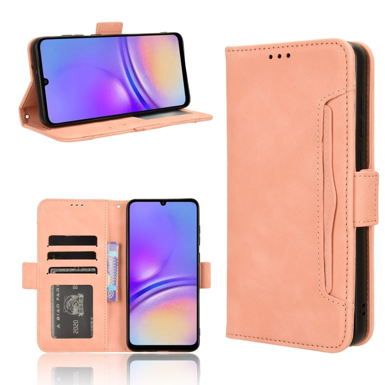 Skin Feel Calf Texture Card Slots Leather Phone Case