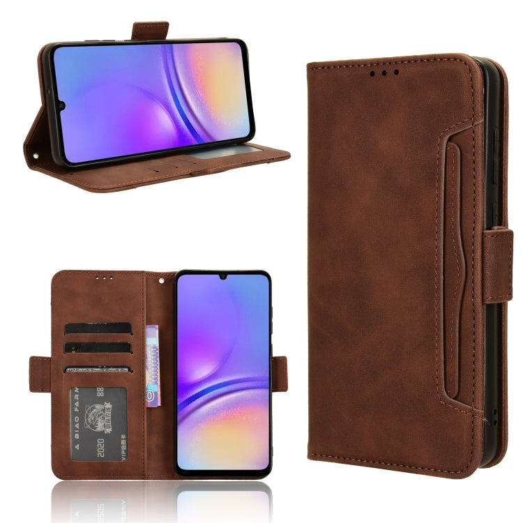 Skin Feel Calf Texture Card Slots Leather Phone Case, For Samsung Galaxy A05 4G, For Samsung Galaxy A05s 4G, For Samsung Galaxy M34 5G, For Samsung Galaxy A25 5G Global