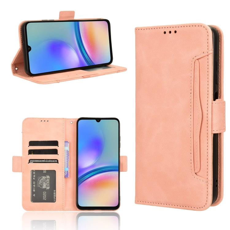 Skin Feel Calf Texture Card Slots Leather Phone Case, For Samsung Galaxy A05 4G, For Samsung Galaxy A05s 4G, For Samsung Galaxy M34 5G, For Samsung Galaxy A25 5G Global