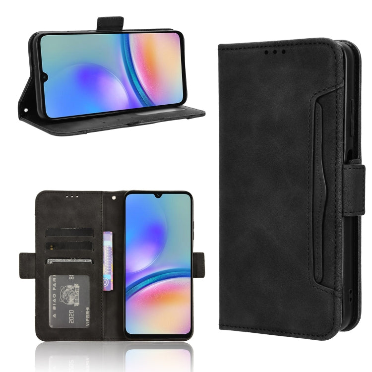 Skin Feel Calf Texture Card Slots Leather Phone Case, For Samsung Galaxy A05 4G, For Samsung Galaxy A05s 4G, For Samsung Galaxy M34 5G, For Samsung Galaxy A25 5G Global